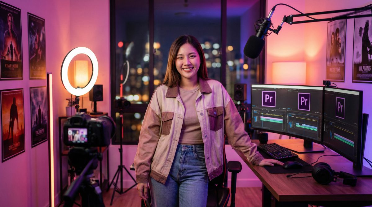 黄色仓库视频创作工作室